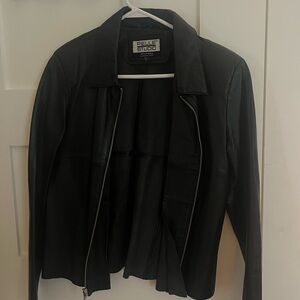 Vintage Pelle Studio Black Leather Jacket